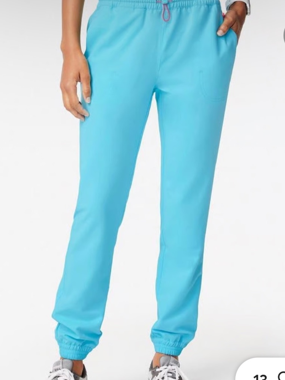 FIGS 🏄‍♂️ Neon Blue Muli Joggers Like New!